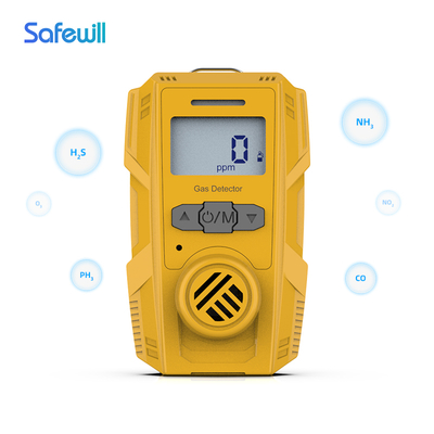 Rilevatore singolo di gas a diffusione, rilevatore H2S, rilevatore di gas Co per dispositivi di sicurezza personale