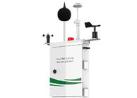 Sistema di controllo di qualità dell'aria di Eyesky ES80A-A6 per il SO2 di rilevazione di qualità dell'aria, NO2, CO, O3, COV, PM2.5&amp;10, speed&amp;direction del vento